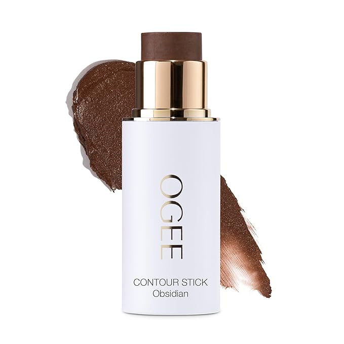 Ogee Sculpted Face Stick (OBSIDIAN - MATTE DEEP BRONZE) Certified Organic Bronzer Stick & Contour... | Amazon (US)