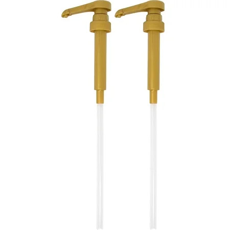 Coffee Syrup Pump Dispenser Syrup Pump for 750ml/25.4 oz Syrup Bottle Gold Pumps for Coffee Syrup Bo | Walmart (US)