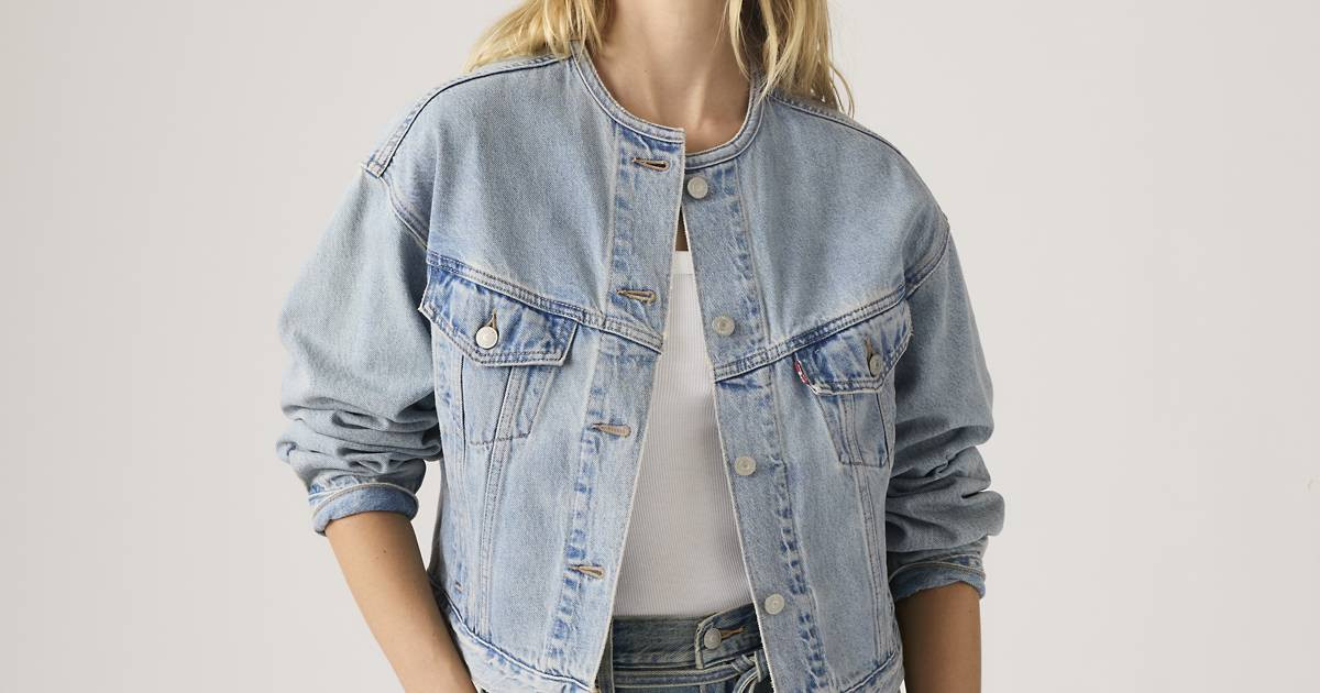 '90s Shrunken Collarless Trucker Jacket | Levi's US