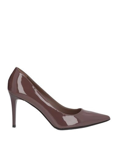 Bruglia Woman Pumps Chocolate brown Size 5 Soft Leather | YOOX (US)