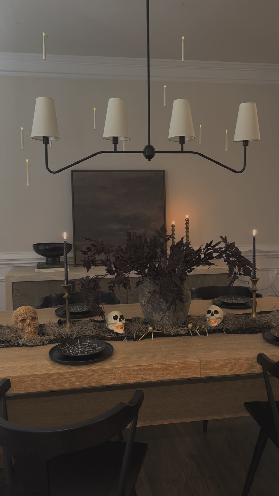 Floating candles add such a spooky touch ! Comes with the wand and what to hang it with ! 




Halloween decor, floating candles, spooky decor, Harry Potter decor 

#LTKSeasonal #LTKVideo #LTKHome