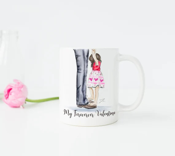 My Forever Valentine (style #418 Brunette style #419 Blonde) (MUG) | Etsy (US)