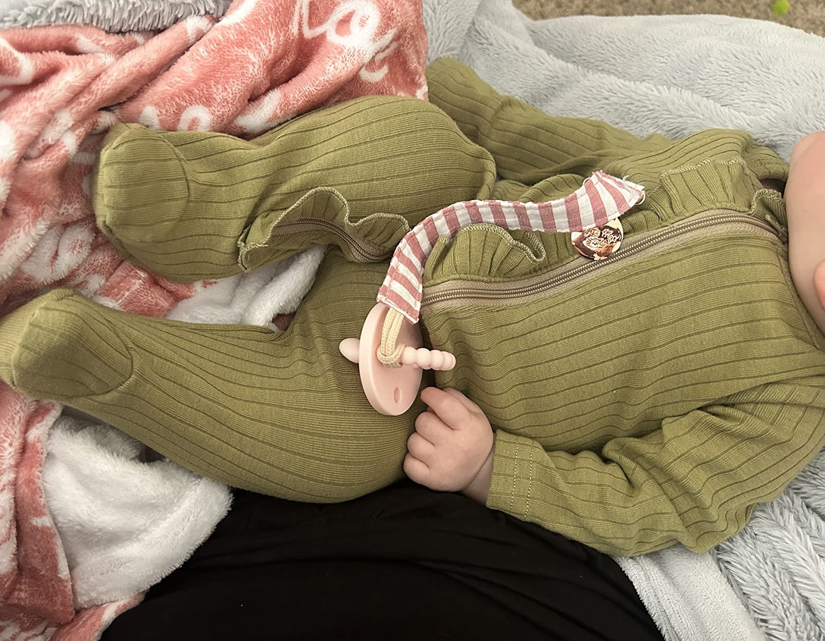 Kuriozud Newborn Baby Girl Boy Footie Romper One Piece Jumpsuit Sleeper Infant Clothes | Amazon (US)