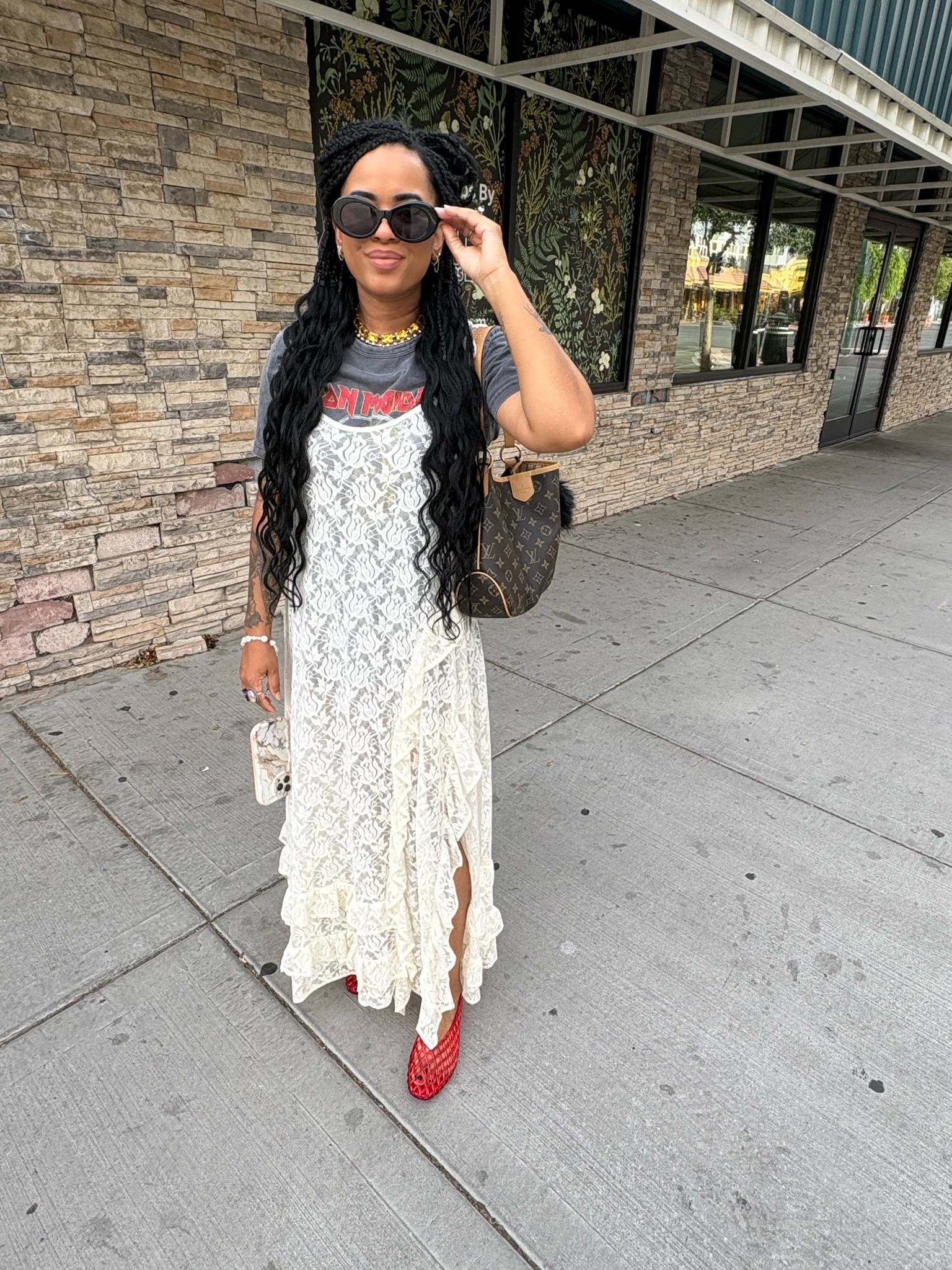 lace over a band tee & bike shorts ❤️🎸☀️

#LTKSeasonal #LTKootd #LTKdayinmylife