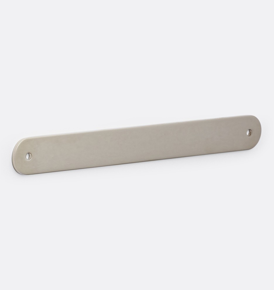 Rounded Rectangle Drawer Pull Backplate | Rejuvenation