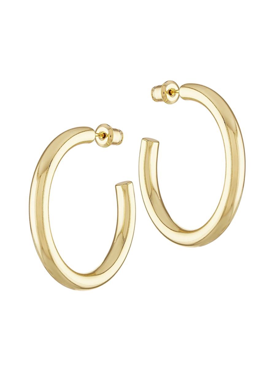 Alexa Leigh Everynight 14K Gold-Filled Hoop Earrings | Saks Fifth Avenue