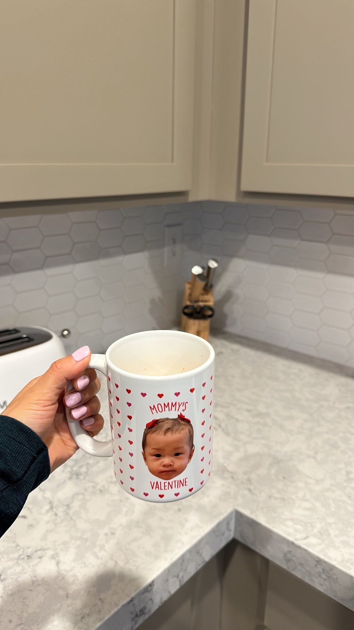Loving this personalized Valentine’s Day mug 💕💕🥰 makes the perfect gift for a parent! 

#LTKValentine #LTKmomlife #LTKBaby