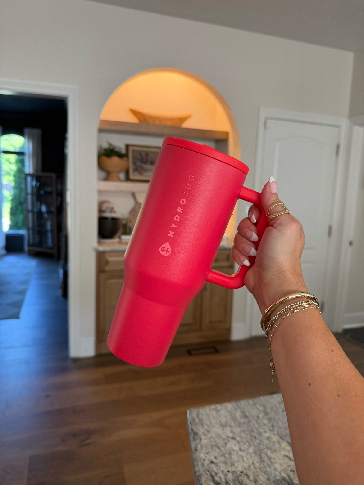 New tumbler! I love the color of this for summer 🍓🌞

#LTKmomlife #LTKActive #LTKHome