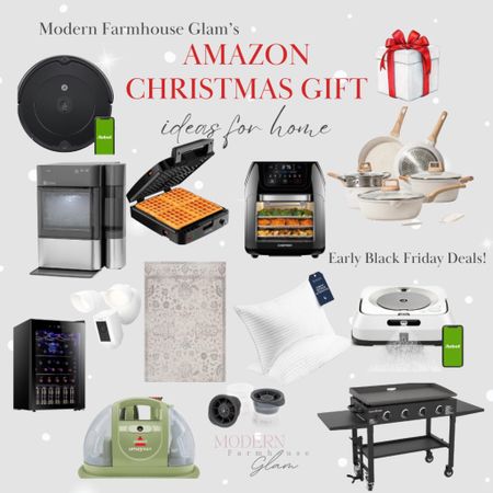 Amazon early Black Friday HOME deals from Modern Farmhouse Glam. Gift guides for home, vacuums, bissell carpet cleaner, Blackstone, waffle maker, air flyer and more  

#LTKGiftGuide #LTKCyberWeek #LTKhome