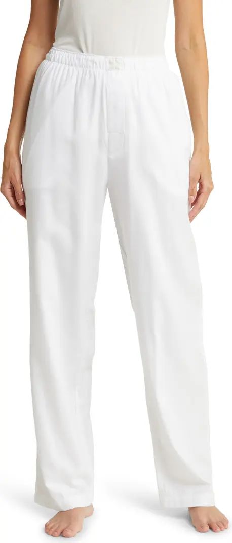 SKIMS Hotel Cotton Blend Pajama Pants | Nordstrom | Nordstrom