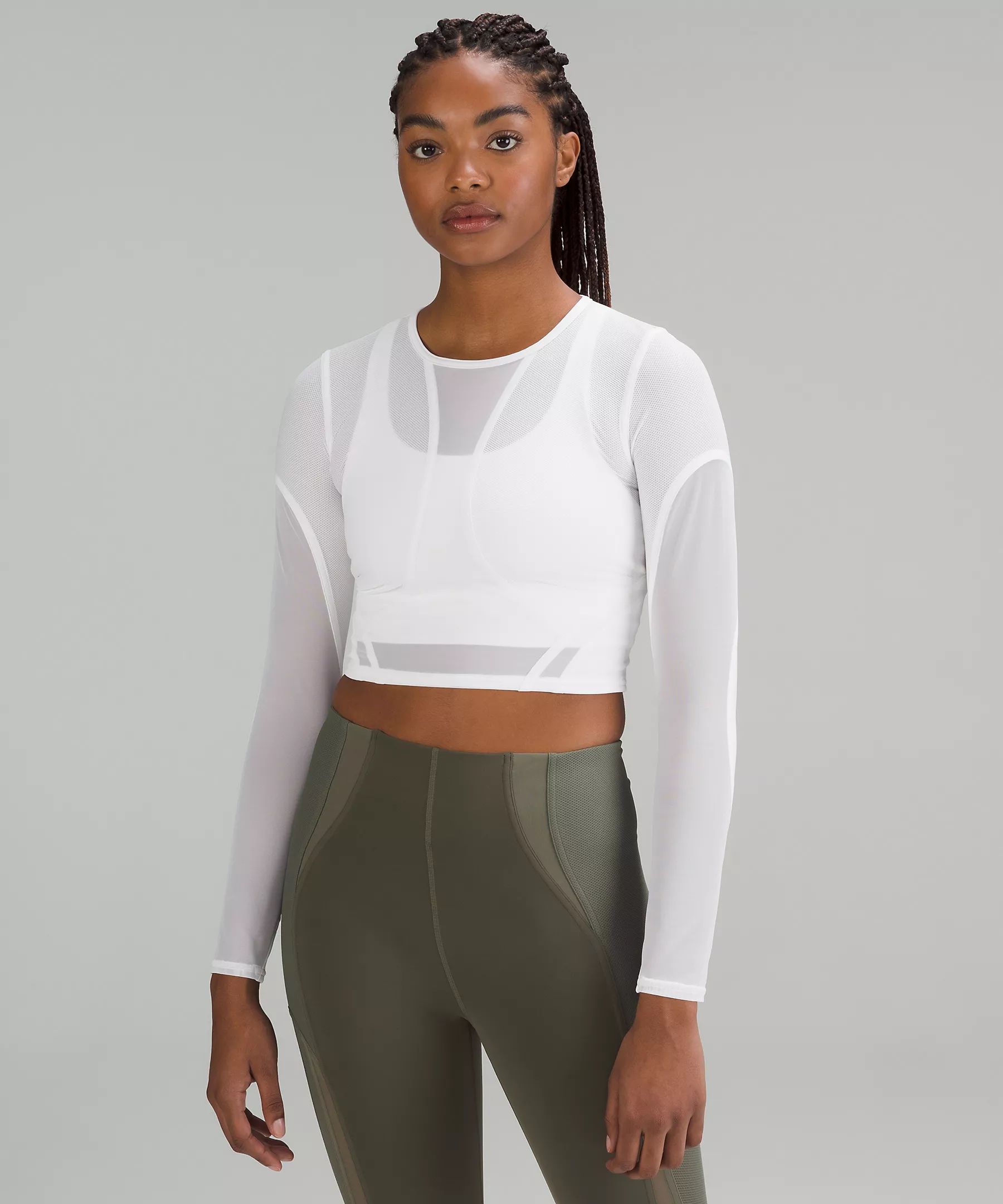 Mesh Panelled Training Long Sleeve Shirt | Lululemon (US)