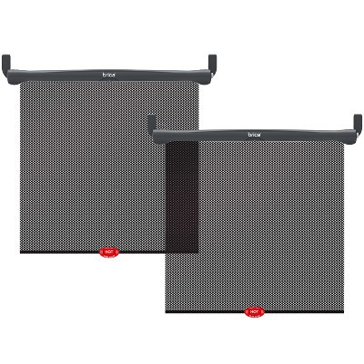 Munchkin Brica Sun Safety Car Window Rollershade with Heat Alert - Black 2pk | Target