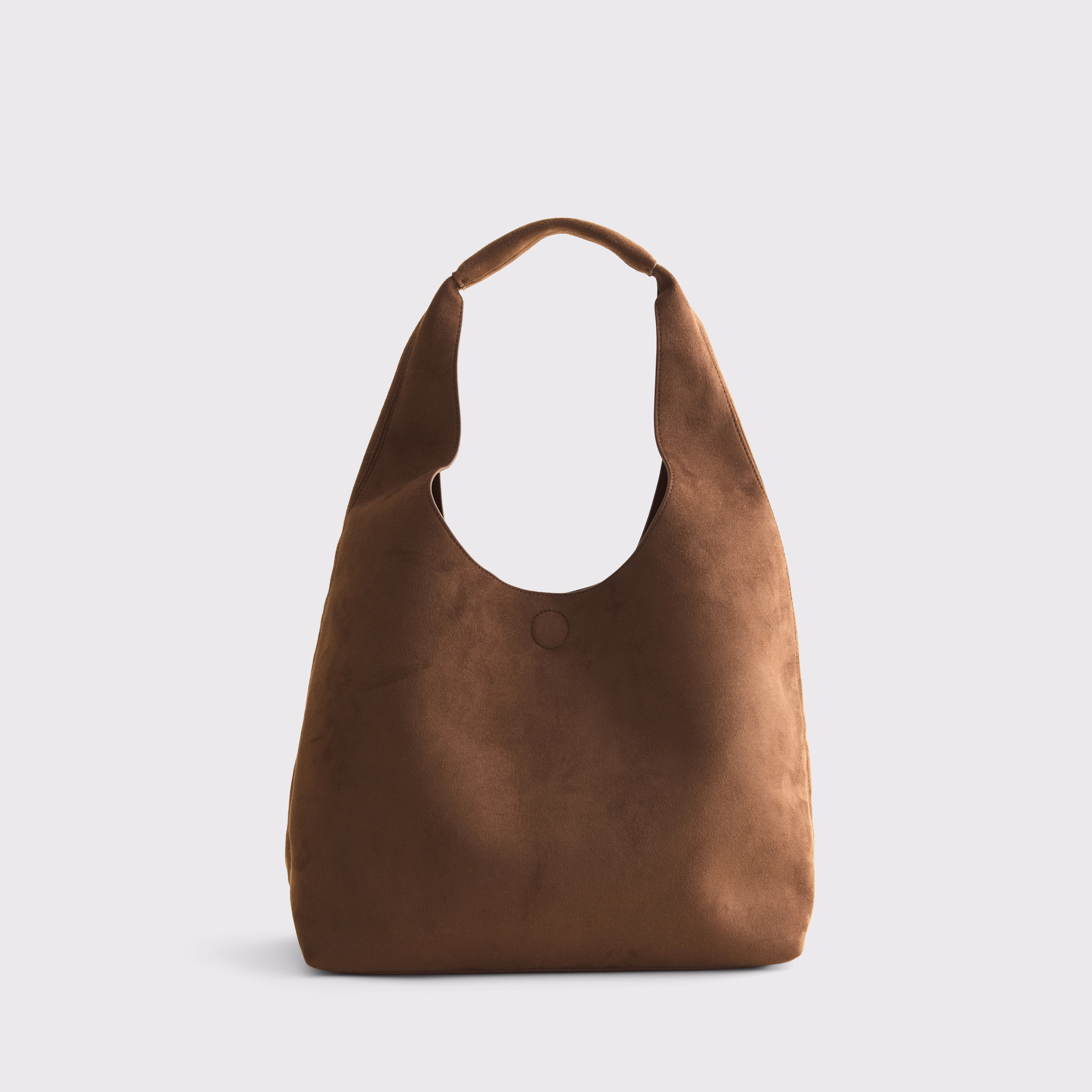 Vegan Suede Tote Bag | Abercrombie & Fitch (US)