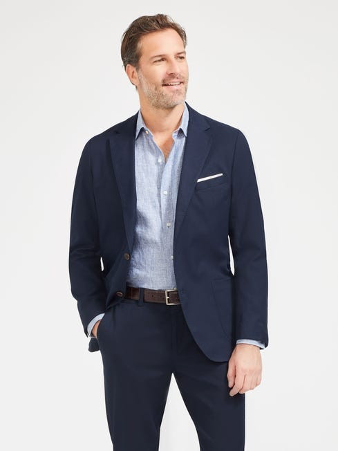 Lisbon Pique Blazer | J.McLaughlin