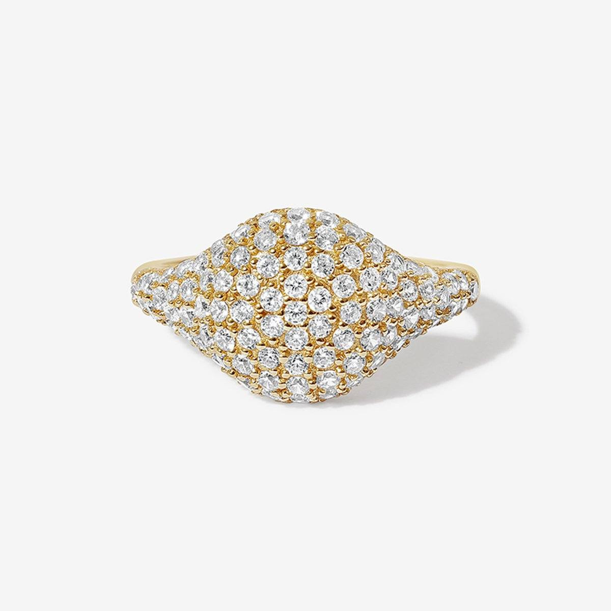 Gold Igar Signet Ring | Adornmonde | Adornmonde