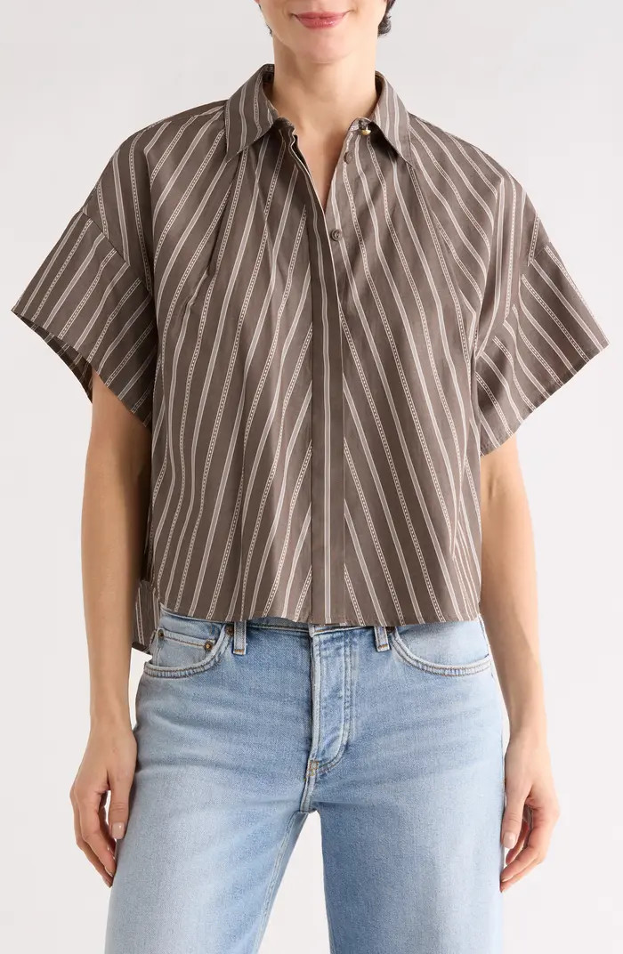 Maura Stripe Button-Up Shirt | Nordstrom Rack