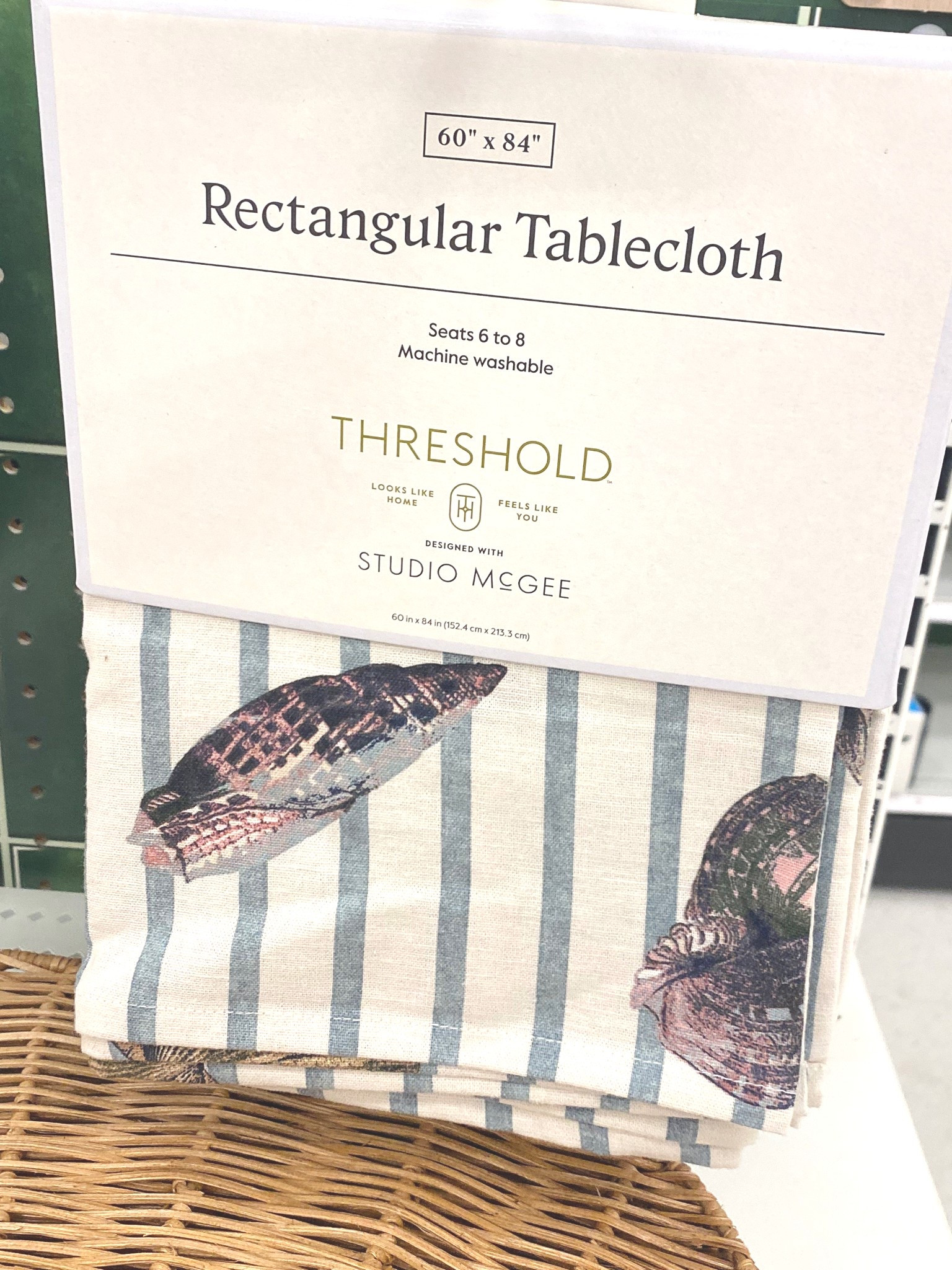 Seashell tablecloth 
Spring and summer entertaining 
Target home 

#LTKHome #LTKSeasonal