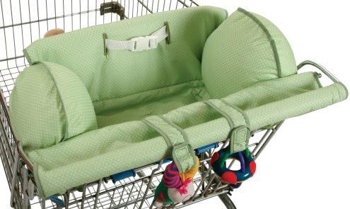Leachco Prop 'R Shopper Shopping Cart Cover, Green Pin Dot | Amazon (US)
