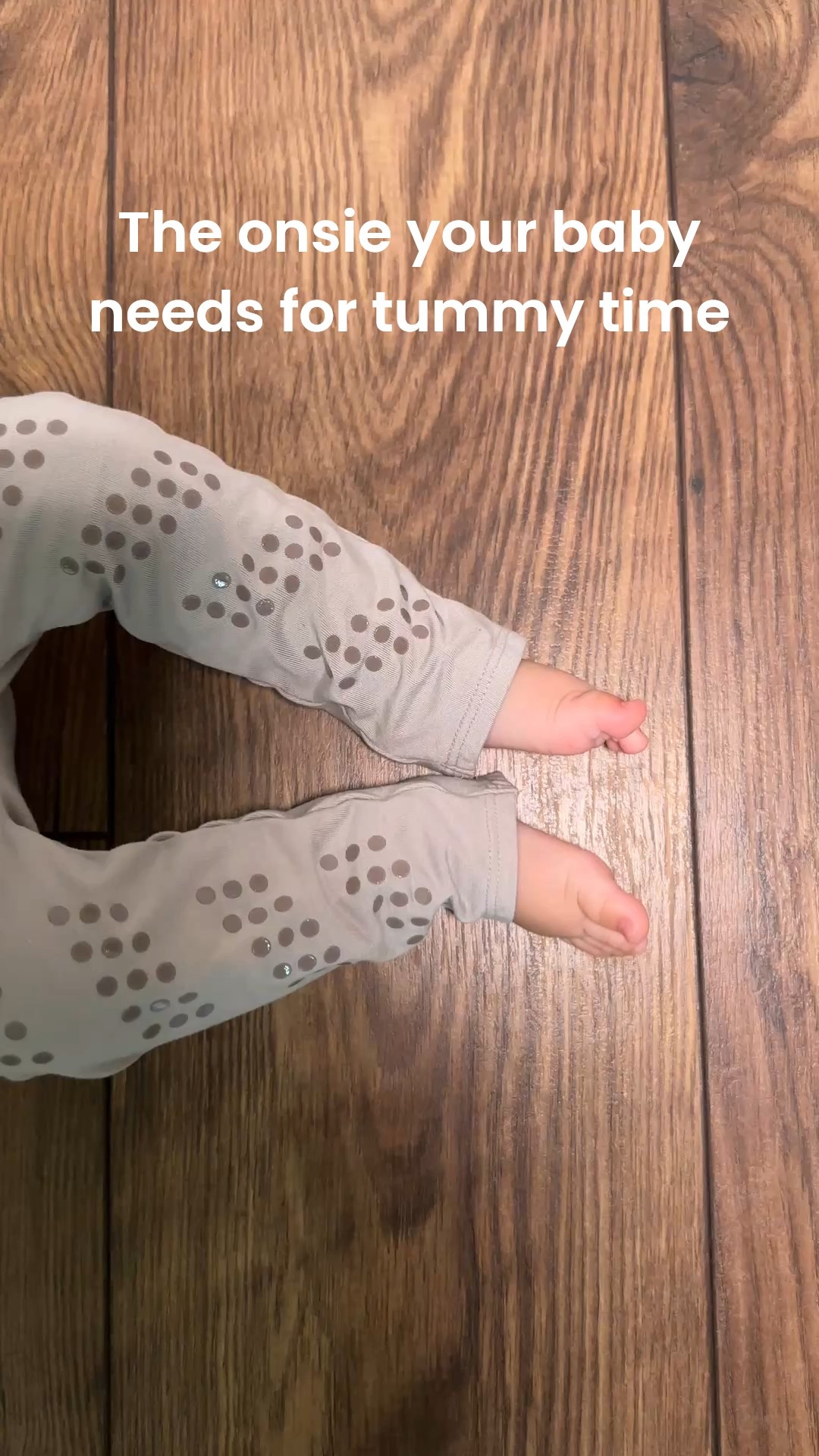 This Grip Baby onesie is a game changer when it comes to babies, tummy time, and learning how to crawl. The legs have little grippers so that they aren't slipping and sliding around all over the place! It makes a great baby shower gift for the mom who already has everything!

#gripbabypartner 

#LTKBaby #LTKmomlife