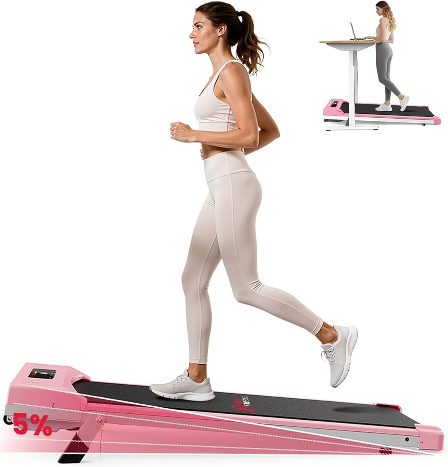HomeFitnessCode Incline Treadmill, 2.5HP Walking Pad Motorized Electric Under Desk Treadmills for... | Amazon (UK)