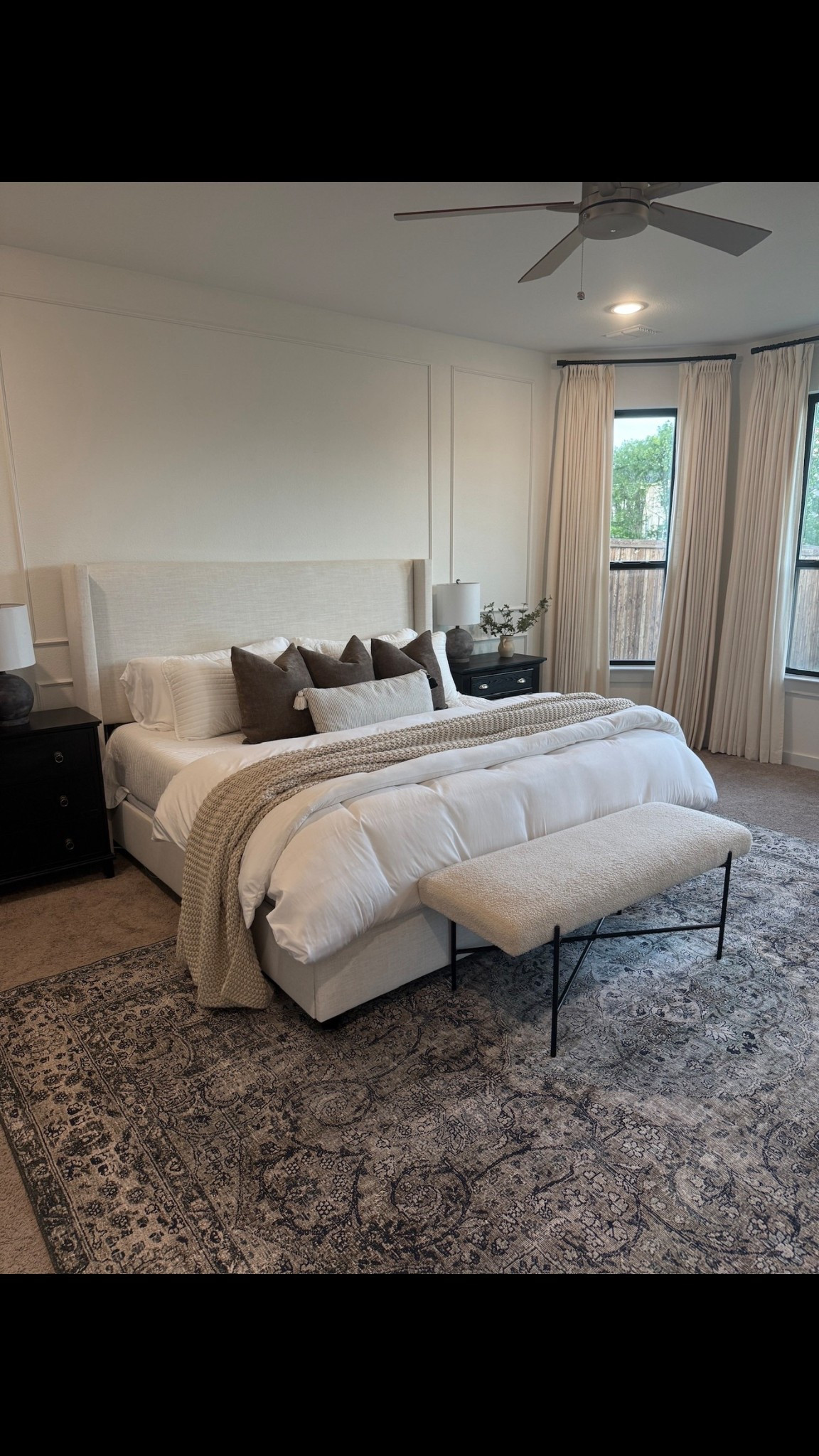 Neutral bedroom 