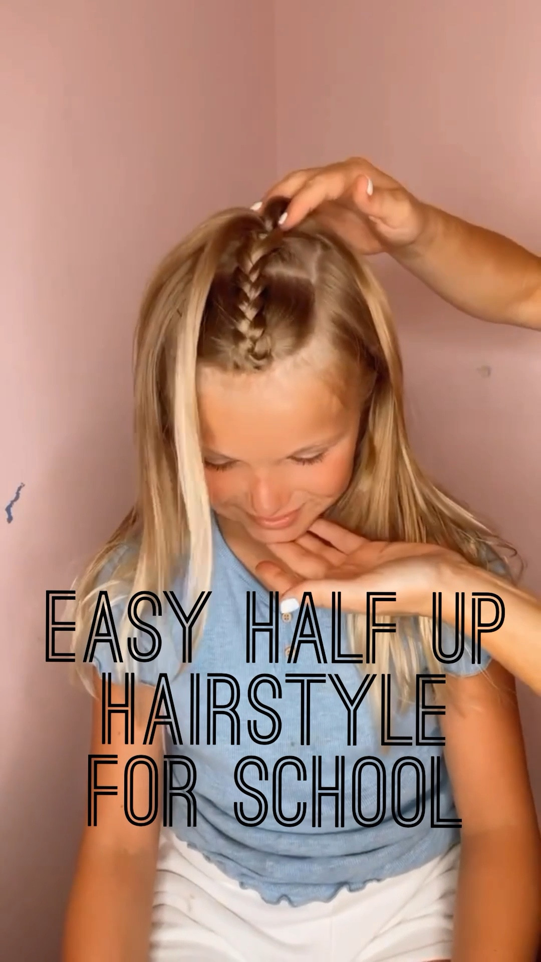 CUTE HALF UP HAIRSTYLE 🩷 This is a super cute and easy hairstyle for girls! I’ve always loved how this one looks!
.
I’m sharing our favorite hair elastics and this magic comb! This comb creates the straightest parts!

#LTKBeauty