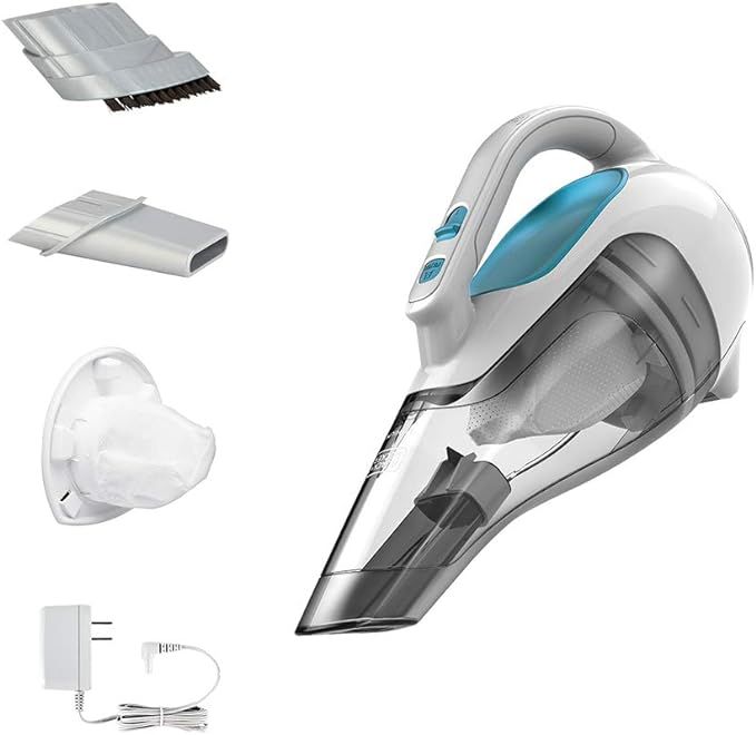 Amazon.com - BLACK+DECKER dustbuster Cordless Handheld Vacuum, Flexi Blue/Grey/White (HHVI315JO42... | Amazon (US)