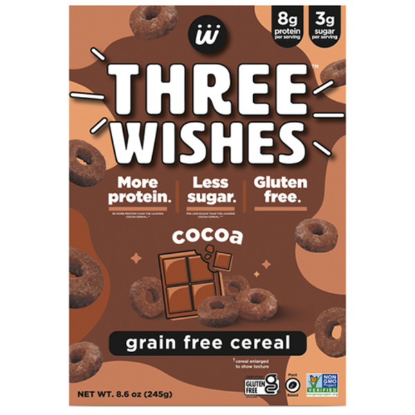 Three Wishes Grain Free Cocoa Cereal | Instacart