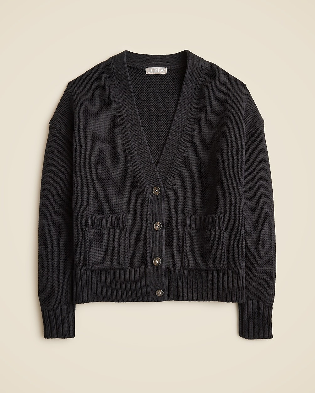 Heritage cotton relaxed cardigan | J. Crew US