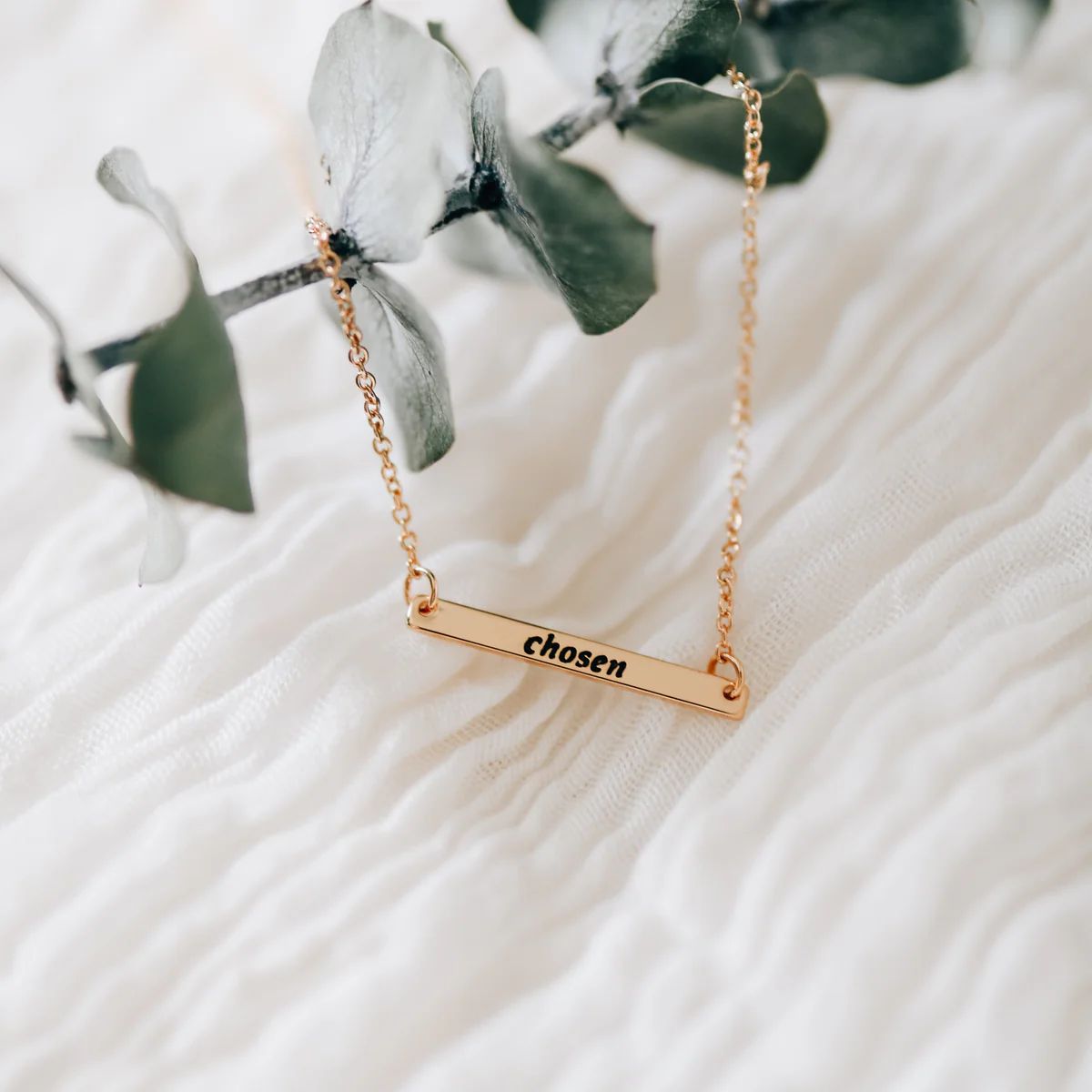 Chosen Bar Necklace | The Daily Grace Co.