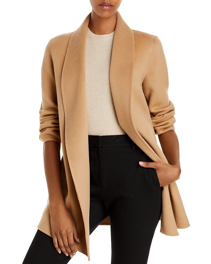 Theory Clairene Shawl Coat Women -  All Women - Bloomingdale's | Bloomingdale's (US)