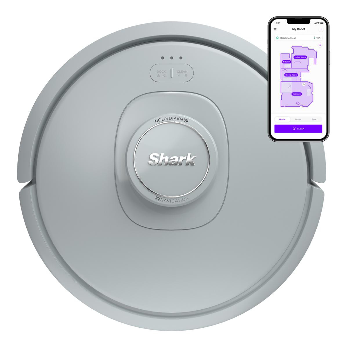 Shark Matrix IQ Robot Vacuum with Precision Home Mapping | HSN
