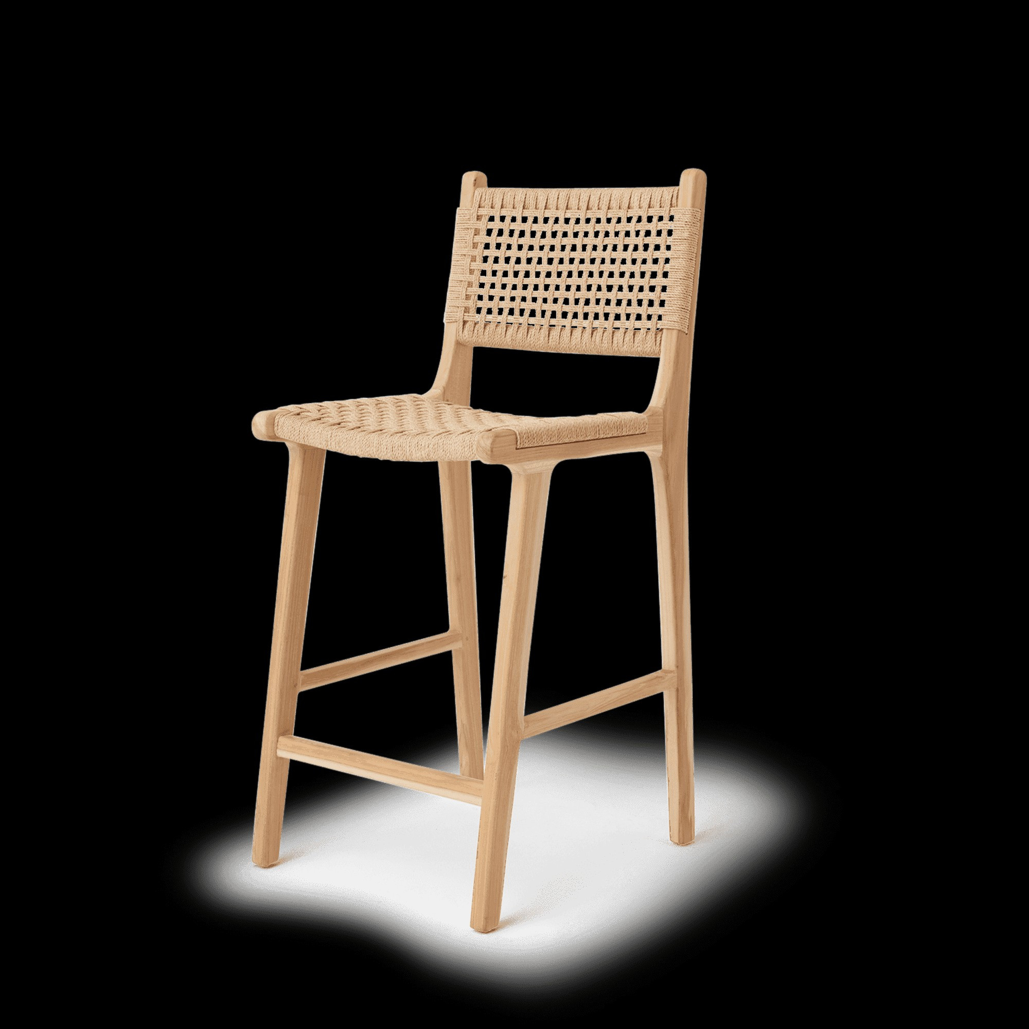 stool #2 in paper cord | Hati Home