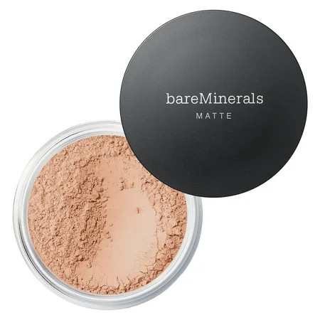 bare Minerals Matte Loose Powder Foundation SPF 15 Medium 10 | Walmart (US)