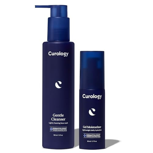 Curology Skin Care Set, Gentle Cleanser Face Wash and Gel Moisturizer Face Lotion, Fragrance Free | Amazon (US)