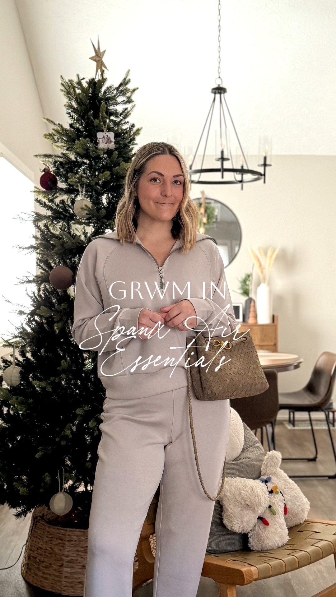GRWM today to go shopping with my mom in my fave new Air Essentials set!  These are my go to when I want to feel super comfy yet put together!  They are cooling too so you don't get hot when doing that holiday shopping 😁

@SPANX #AirEssentials #SPANXPartner
Matching set, cozy loungewear, neutral matching set, fall outfit, travel outfit, errands outfit 


#LTKHoliday #LTKootd #LTKgrwm