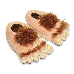 Ibeauti Womens Furry Monster Adventure Slippers, Comfortable Novelty Warm Winter Hobbit Feet Cost... | Amazon (US)