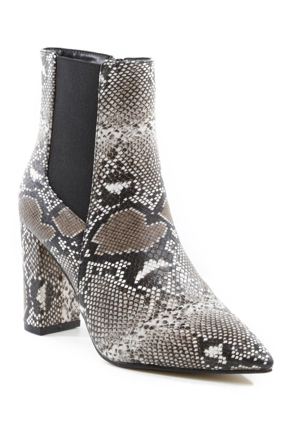 Oliven Vegan Leather Pointy Toe Block Heel | Nordstrom Rack