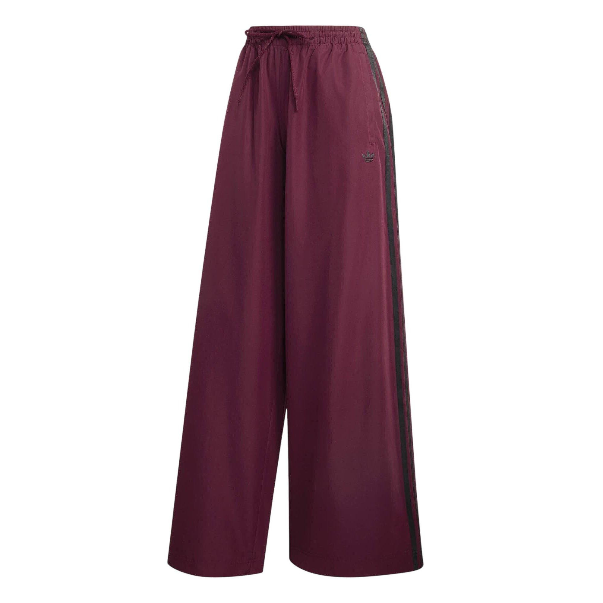 Women's adidas Firebird Adilenium Track Pants Maroon Black XSmall | Scheels Sports