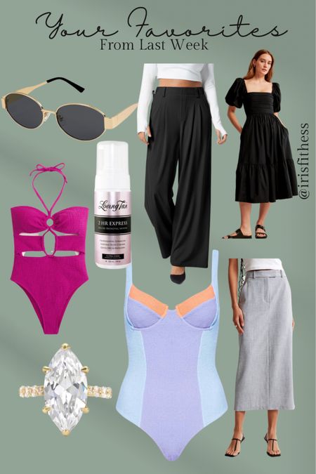 Jewelry: iris10 for 10%off
Trousers: iris15off” for 15%off
Self tanner: iris for a free gift 

#LTKtravel #LTKswim #LTKworkwear
