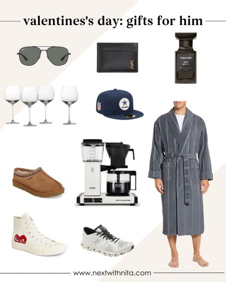 Valentine’s Day gift ideas for him including cowboys cap, plushy robe, converse sneakers, Ugg slippers, and more  

#LTKSeasonal #LTKmens #LTKGiftGuide