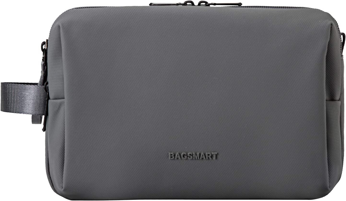 BAGSMART Toiletry Bag for Men, Travel Toiletry Organizer Dopp Kit Water-resistant Shaving Bag for... | Amazon (US)
