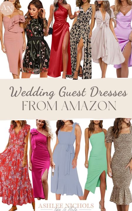 Wedding Guest Dresses From Amazon 
Under $50!
Spring dresses

#LTKunder50 #LTKwedding