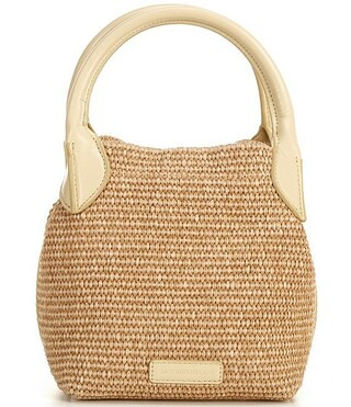 Antonio Melani Mya Raffia Boxy Handle Resort Bag | Dillard's | Dillard's