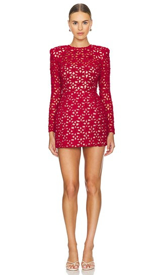 Casey Mini Dress in Red | Revolve Clothing (Global)