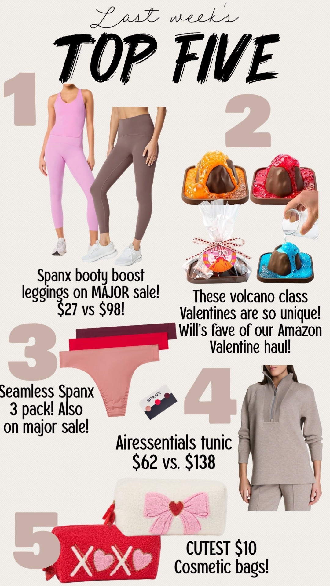 Last week's top 5!
.


#LTKActive #LTKOver40 #LTKfitnessgoals