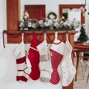 Customizable Knit Stockings | West Elm (US)