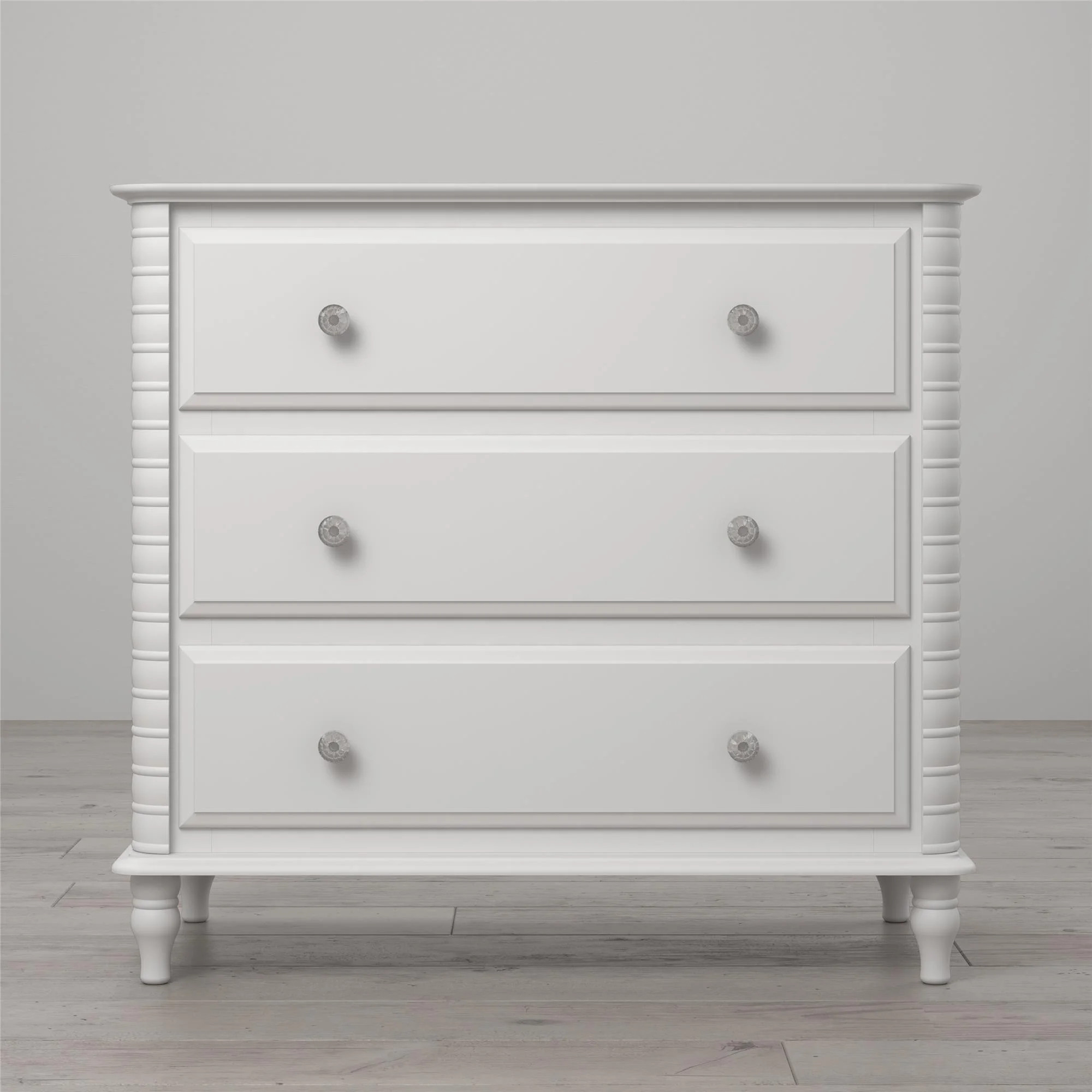 Little Seeds Rowan Valley Linden 3-Drawer Dresser, White - Walmart.com | Walmart (US)