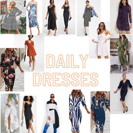 Dresses are great to throw on and go. From wrap dresses to slip on’s here are some dresses I’m liking to add to my closet. 

#LTKworkwear #LTKunder100 #LTKstyletip