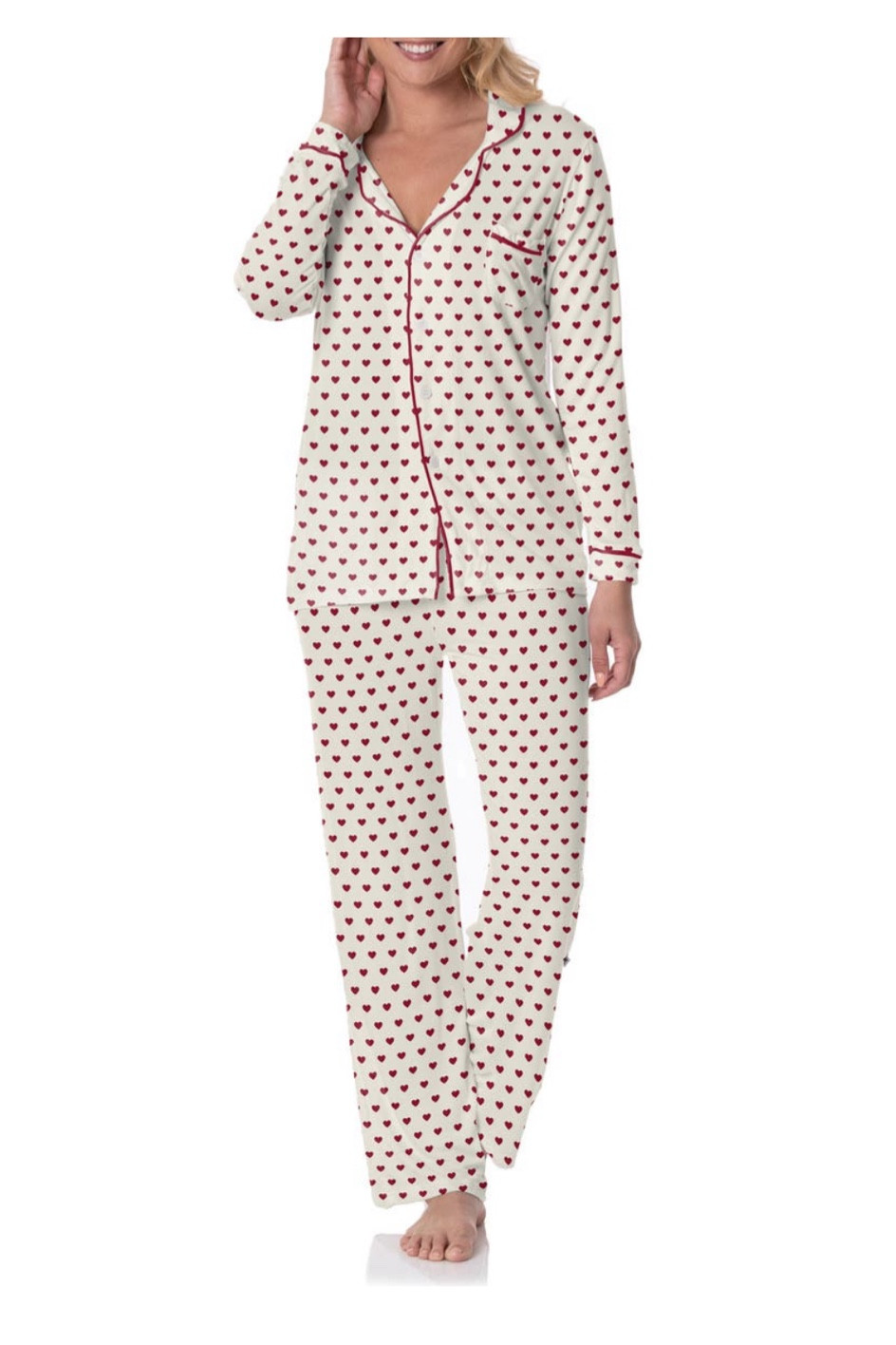 Heart print pajamas under $100. Perfect for Valentine's Day 

#LTKSeasonal #LTKGiftGuide #LTKstyletip